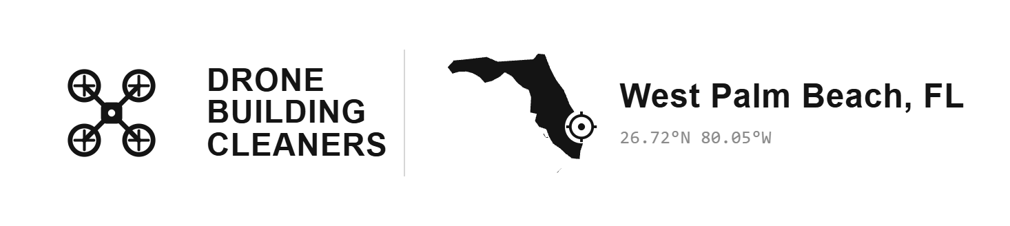 West Palm Beach Drone Building Cleaners